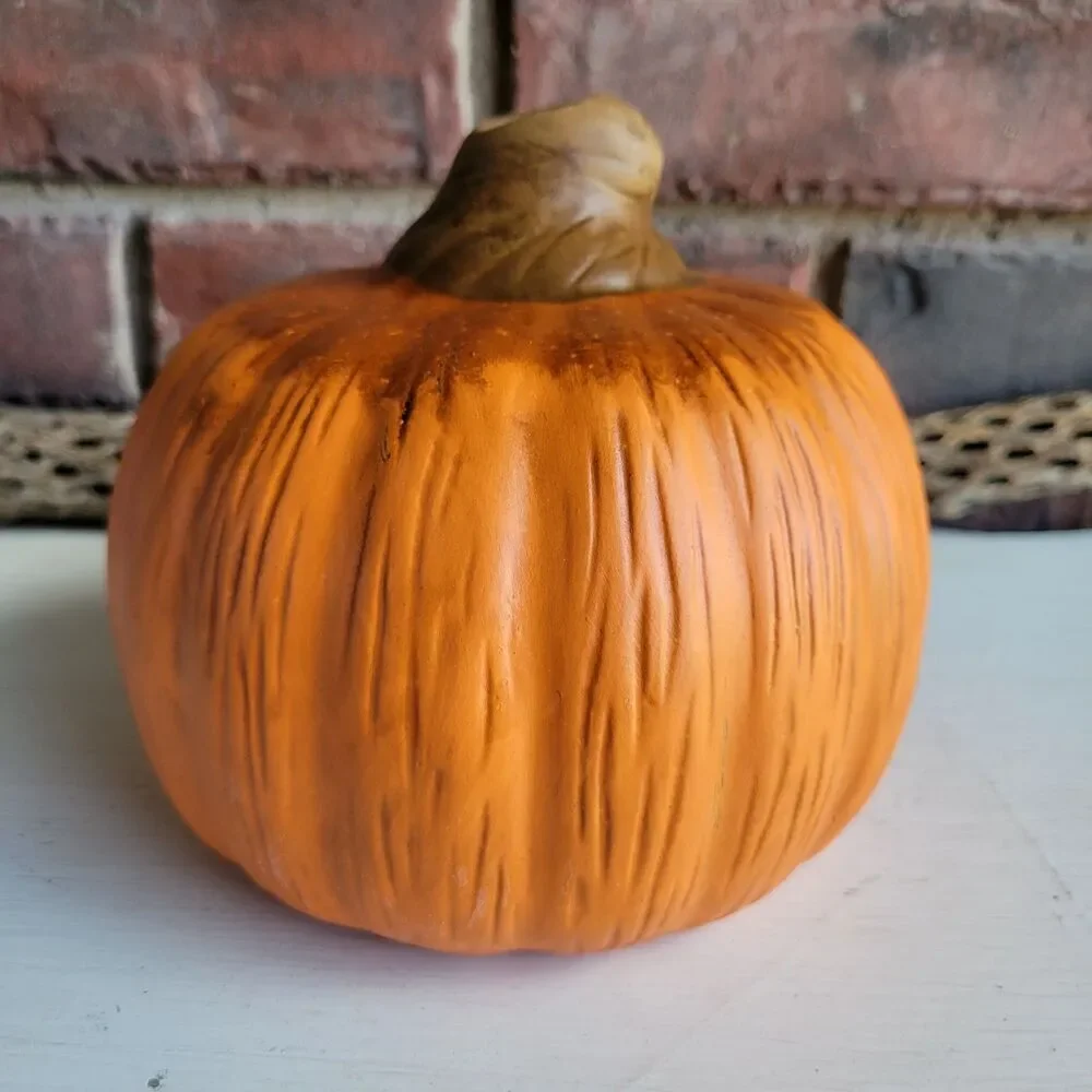 Jack O' Lantern Ceramic Vintage Pumpkin